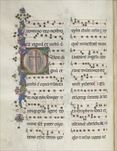 Missale: Fol. 184v: Cross, Foliage, 1469. Bartolommeo Caporali (Italian, c. 1420-1503), assisted by
