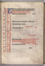 Missale: Fol. 4r: March Calendar Page, 1469. Bartolommeo Caporali (Italian, c. 1420-1503), assisted