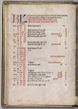 Missale: Fol. 8v: December Calendar Page, 1469. Bartolommeo Caporali (Italian, c. 1420-1503),