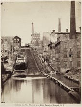 Incline on the Morris and Essex Canal, Newark, New Jersey, c. 1870. Unidentified Photographer.