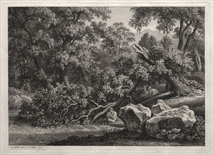 Heroic Landscape: The Satyr Playing the Flute, 1795. Johann Christian Reinhart (German, 1761-1847).