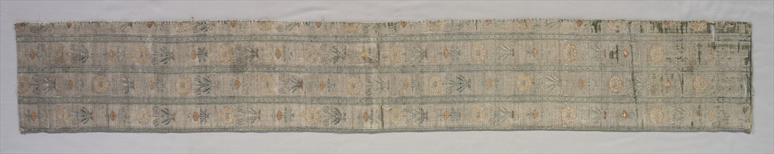 Surround for Turkish Silk Cushion Cover, early 1600s. Iran, Safavid period, late 17th - 18th c..