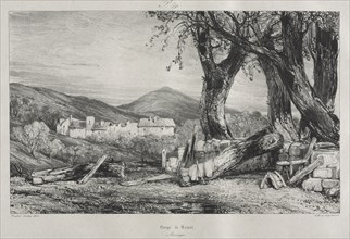 Plate 79 from Voyages Pittoresques...Auvergne vol. 1: Picturesque and Romantic Journeys in Old