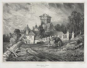 Plate 202 from Voyages Pittoresques...Auvergne vol. II: Picturesque and Romantic Journeys in Old