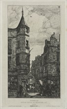 Gazette des Beaux-Arts XIV: House with a Turret, No. 22, rue de L'Ecole de Médecine, Paris, (called
