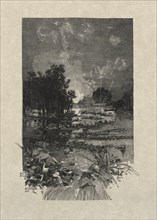 Le Monde Illustré, June 14, 1884: The Festival for the victims of duty, 1884. Auguste Louis Lepère