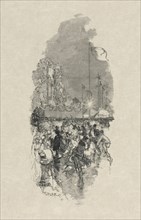 [Festival]. Auguste Louis Lepère (French, 1849-1918). Wood engraving; sheet: 31 x 46.4 cm (12 3/16
