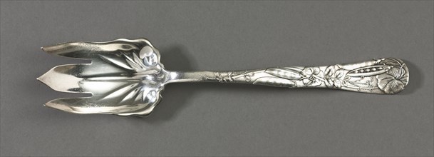 Salad Fork (Pattern "Vine"), c. 1900. Tiffany and Company (American). Silver; overall: 26.1 cm (10