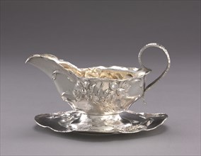 Sauce Boats and Trays, c. 1890. Barbour Silver Company (American), attributed to William Christmas