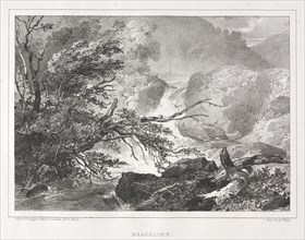 Picturesque Views of Scotland: Brackline, 1826. Richard Parkes Bonington (British, 1802-1828),