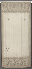 Long Shawl, c. 1815. Europe (England, Scotland or France), 19th century. Twill weave ground with