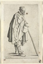 The Beggars: Beggar with Pot, c. 1623. Jacques Callot (French, 1592-1635). Etching