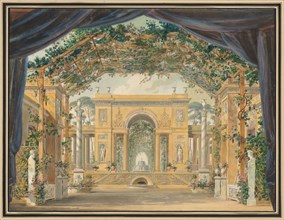 Decoration Executed for the Birthday of His Majesty the King of Westphalia, 1811.