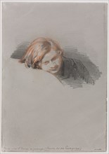 Head of a Young Man (Study for L'Oiseau de passage), 1853. Paul Gavarni (French, 1804-1866).