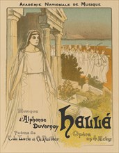 Hellé, 1896. Théophile Alexandre Steinlen (Swiss, 1859-1923). Color lithograph; sheet: 39.9 x 28.5
