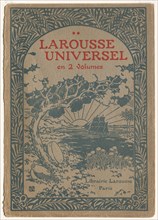 Larousse Universal: Cover (Le Larousse Universel). Georges Auriol (French, 1863-1938), Librarie