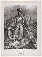 The French Soldier (Le Soldat français), 1818. Nicolas Toussaint Charlet (French, 1792-1845),