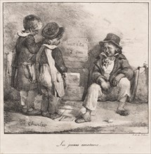 Charlet's first lithographic album: Recueil de Croquis a L'usage des petits Enfans, Paris: Sketch