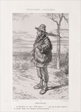 Parsian Physiognomy: Street Sweeper . Paul Gavarni (French, 1804-1866). Lithograph; sheet: 45 x 62