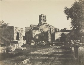 Saint-Honorat, Prés d'Arles, 1853. Édouard Baldus (French, 1813-1889). Salt print from waxed paper
