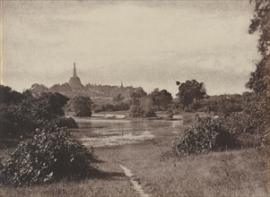 Rangoon. View Near the Lake, 1855. Captain Linnaeus Tripe (British, 1822-1902). Albumenized salt