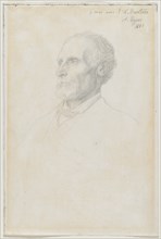 Portrait of Sir Frederick W. Burton, Director of the National Gallery, London, 1881. Alphonse