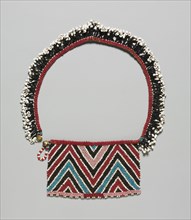 Neck Ornament, 1800s-1900s. South Africa, Northern Nguni people, 19th or 20th century. Glass beads,