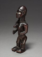 Female Figurine, late 1800s-early 1900s. Central Africa, Republic of the Congo, Beembe people.