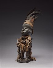Male Figure, late 1800s-early 1900s. Central Africa, Democratic Republic of the Congo, Cabinda, or