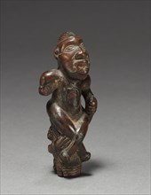 Male Figurine or Finial, early 1800s-early 1900s. Central Africa, Democratic Republic of the Congo