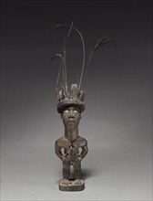 Figurine, late 1800s-early 1900s. Central Africa, Republic of the Congo, Kongo people. Wood and