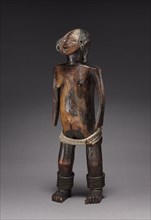 Female Figure of a Pair, late 1800s-early 1900s. Central Africa, Democratic Republic of the Congo,
