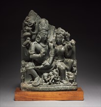 Siva and Parvati (Uma-Mahesvara), 900s. Northern India, Uttaranchal, Almoral, 10th century.