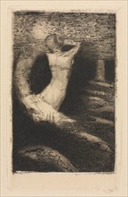 Passage of a Soul, 1891. Odilon Redon (French, 1840-1916), Editions Lucien Vogel, Paris. Etching