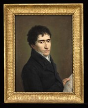 Portrait of a Musician, c. 1800. Andrea Appiani (Italian, 1754-1817). Oil on wood; framed: 72 x 57