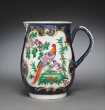 Tankard , c. 1770. England, 18th century. Ceramic; overall: 15 x 14.5 x 11.1 cm (5 7/8 x 5 11/16 x