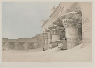 Egypt and Nubia, Volume II: Edfou, 1846. Louis Haghe (British, 1806-1885), F.G.Moon, 20