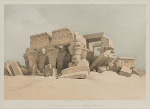 Egypt and Nubia, Volume II: Kom-Ombo, 1846. Louis Haghe (British, 1806-1885), F.G.Moon, 20