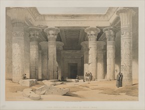 Egypt and Nubia, Volume I: Grand Portico of the Temple of Philae, Nubia, 1847. Louis Haghe