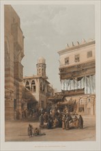 Egypt and Nubia, Volume III: Bazaar of the Coppersmiths, Cairo, 1848. Louis Haghe (British,