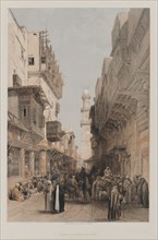 Egypt and Nubia, Volume III: Mosque el Mooristan, Cairo, 1849. Louis Haghe (British, 1806-1885), F