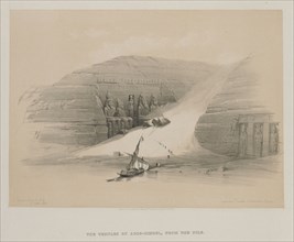 Egypt and Nubia, Volume II: Excavated Temples of Abo Simble, Nubia, 1848. Louis Haghe (British,