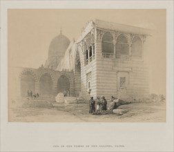 Egypt and Nubia, Volume III: One of the Tombs of the Khalifs, Cairo, 1848. Louis Haghe (British,