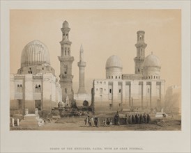Egypt and Nubia, Volume III: Tomb of the Memlooks, Cairo, 1849. Louis Haghe (British, 1806-1885), F