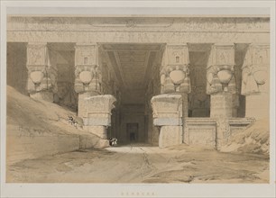 Egypt and Nubia, Volume I: Dendera, 1847. Louis Haghe (British, 1806-1885), F.G. Moon, 20