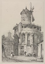 Facsimiles of Sketches Made in Flanders and Germany: On the Walls, Cologne, 1833. Samuel Prout