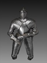 Cuirassier's Armor, c. 1600-1620. Austria, Graz(?), early 17th century. Steel (originally blued,