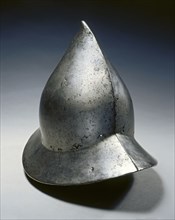 Cabacete (Helmet), c. 1480s-1490s. Spain, late 15th century. Steel; overall: 27.3 x 26 x 36.5 cm
