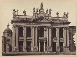 St. Jean de Lateran, Rome, c. 1860. Attributed to Tommaso Cuccioni (Italian, 1864). Albumen print