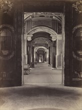 Bibliothèque du Vatican, c. 1860. Charles Soulier (French, 1840-1875). Albumen print from a